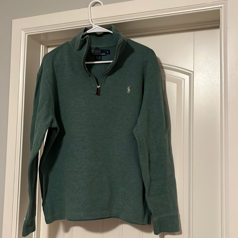 Polo Men’s Quarter Zip Sweater